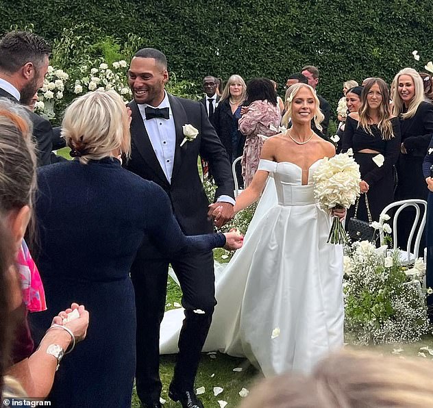 The former AFL star, 40, first sparked breakup rumors when he appeared to delete photos from his March 2023 wedding from his social media accounts.