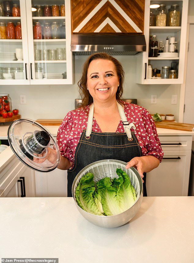 By being diligent about how she prepares and stores fresh produce, the food blogger says she saves time and money by eliminating unnecessary weekly purchases.