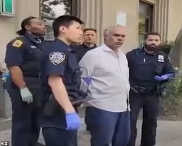 Asghar Ali, 58, a Pakistani immigrant with a history of mental illness, faces dozens of charges, including attempted murder. In the photo during his arrest.