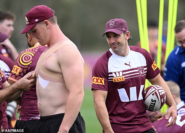 The winger says he will repay Billy Slater's faith in him ahead of this season's series.