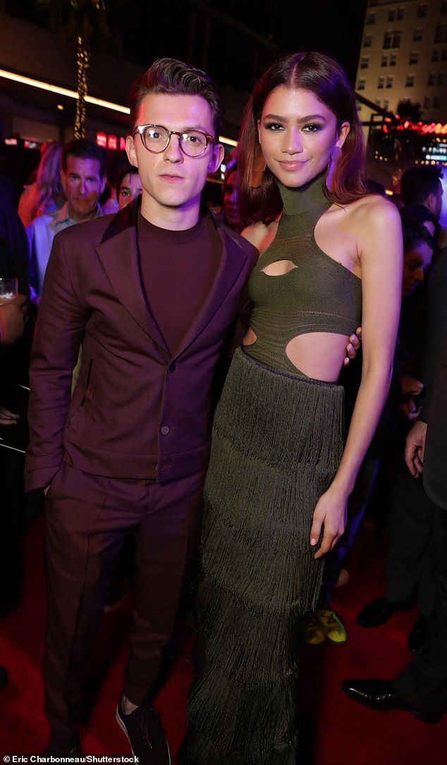 Holland has been hailed as something of a style icon by men's magazines for his ability to adapt and change his image (pictured with Zendaya in 2019).