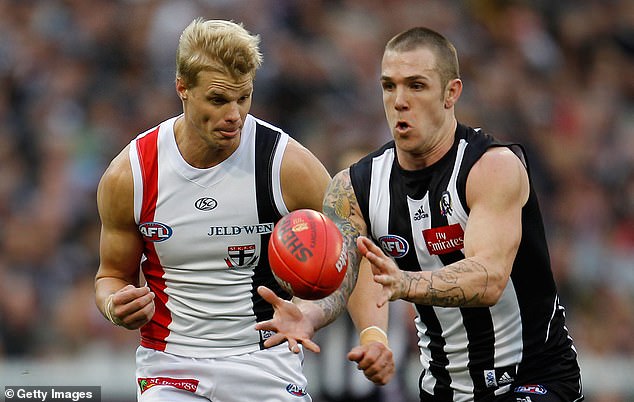 Swan mocked Riewoldt for losing the grand final after he made a comment about the 'rat pack'