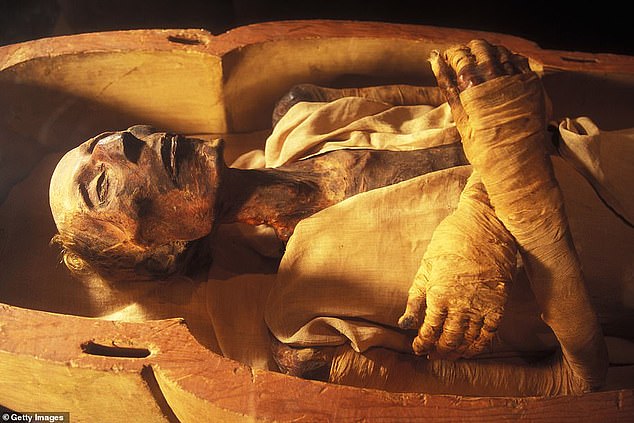 The mummy of Ramses II was first discovered in 1818