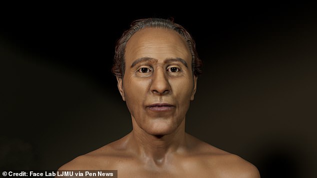 Scientists from Egypt and England recreated the face of Ramses II in 2022 using a 3D model of his skull to reconstruct his features