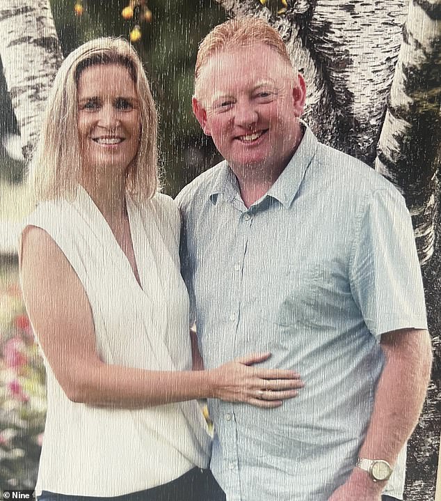 Samantha Murphy (pictured with her husband Mick) disappeared without a trace after leaving her home on Eureka Street in Ballarat East, Victoria, on the morning of February 4.