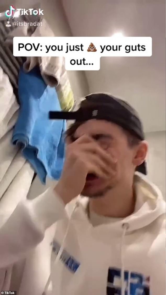 Many others have posted videos on the topic online. A man, named Brad, uploaded a TikTok that showed him sitting on the toilet, wiping himself, and seeing no residue on the toilet paper.