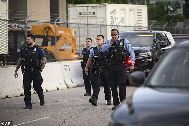 Police identified the deceased officer as 28-year-old Jamal Mitchell. Another officer was hospitalized and several others were injured.