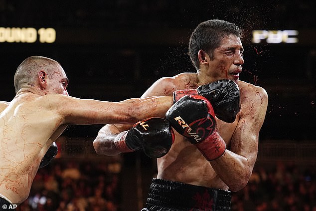 The Australian lost his title in a controversial split decision, with a judge scoring it in his favor as he beat Fundora so brutally that he required facial surgery.