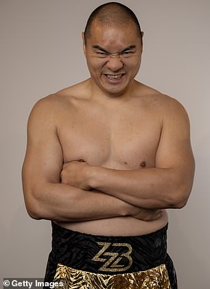 Chinese heavyweight Zhang (pictured) must be careful not to underestimate the Bronze Bomber