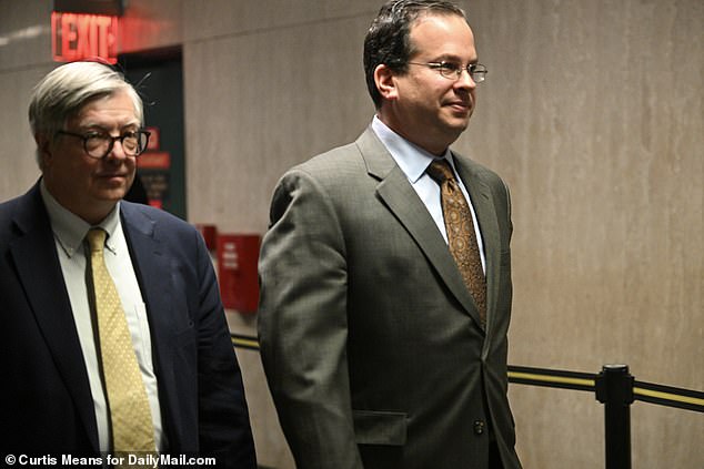 Prosecutor Joshua Steinglass (right) succeeded despite a case with exploitable weaknesses