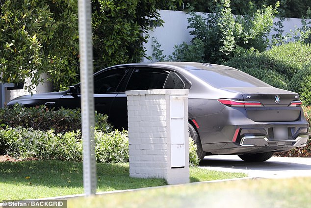 Ben's BMW was left at his house after Jennifer left.