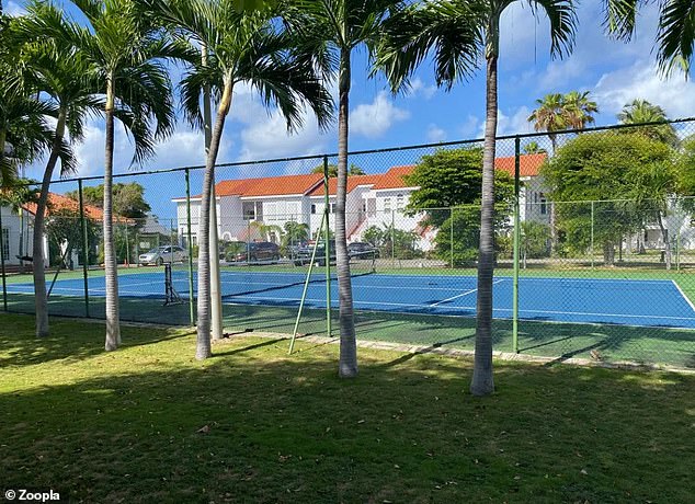 Play sports: The apartment in St Kitts and Nevis comes with the use of a swimming pool and a tennis court.