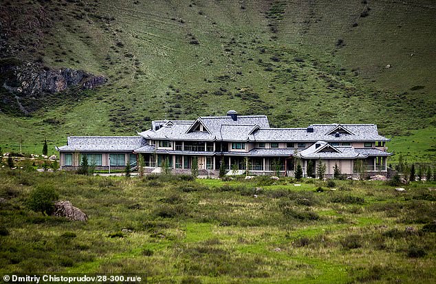 Vladimir Putin's palace in the Altai Mountains, allegedly equipped with a secret nuclear bunker