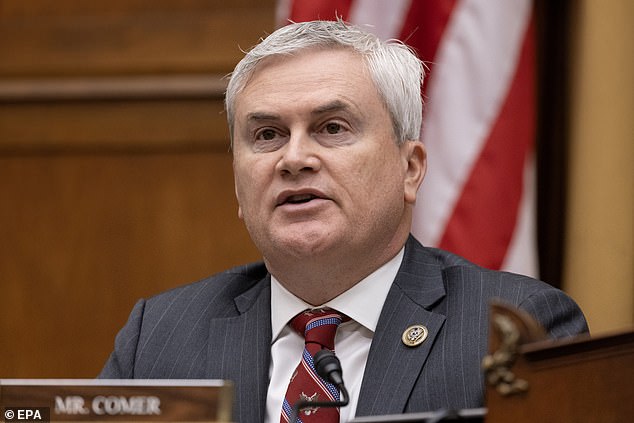 House Oversight Committee Chairman James Comer requested information from the Secret Service in a letter.