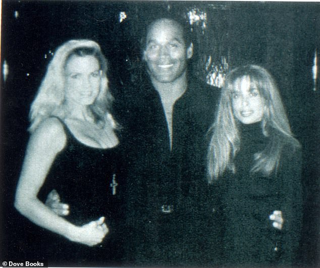 According to an exclusive clip obtained by TMZ, their last conversation revolved around their mutual friend Faye Resnick. Faye is pictured (far right) with Nicole and OJ before her death.