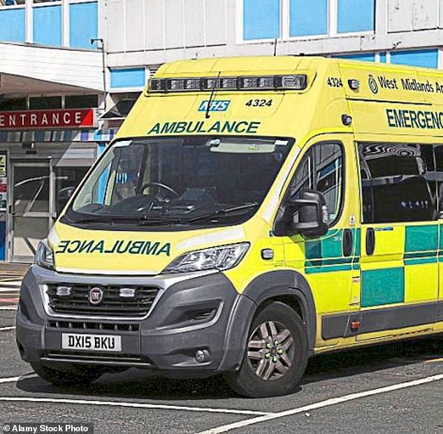 He also said he made calls to West Midlands Ambulance Service (file image)