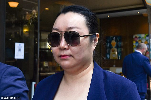 Jie Shao was convicted of manslaughter in March after a Sydney jury found she had participated in the illegal act of injecting Ms Huang with a dangerous dose of anesthetic.