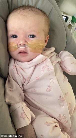 Another mother in the UK also made an emotional plea after her one-month-old daughter, Rosie Robson, was hospitalized for two weeks with the illness.