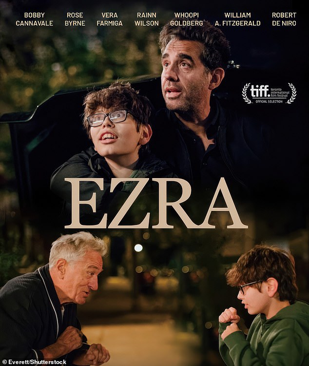 The poster for Ezra's new movie.