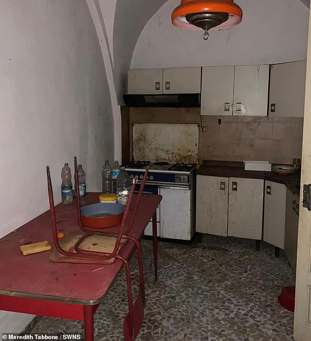 Meredith bought the house in 2019 and offered $5,600 for the abandoned building in Sambuca di Sicilia, Italy.