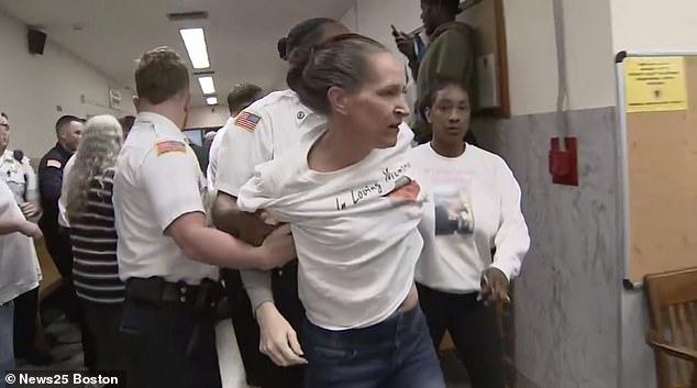 Decoff and Sweatt's families insulted each other in the hallway after the hearing, which turned into a bloody fight before court officers separated them.