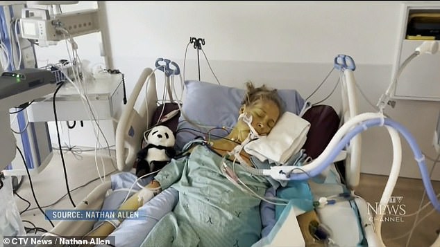 The 36-year-old has been on life support for three months waiting to receive the much-needed organ.