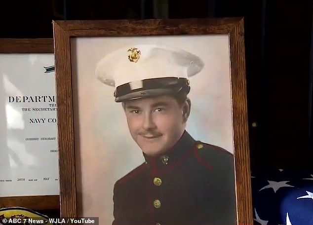 Richard Remp, a 98-year-old Navy veteran in hospice care, dropped out of high school at age 17 to serve in World War II.