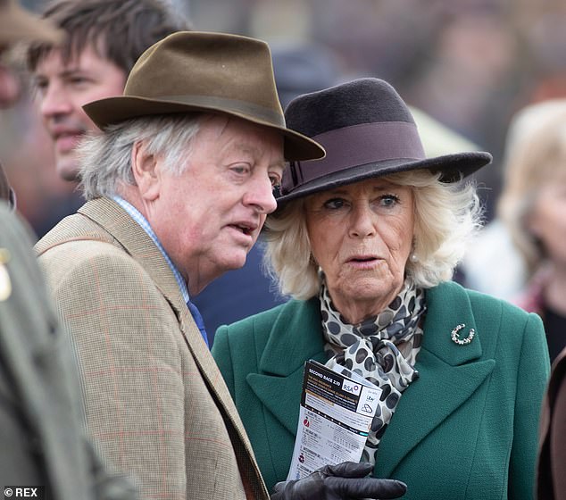 Andrew divorced Camilla in 1995 after 22 years of marriage, but they remain close friends, despite a complicated history that included infidelity on both sides (pictured in 2020).