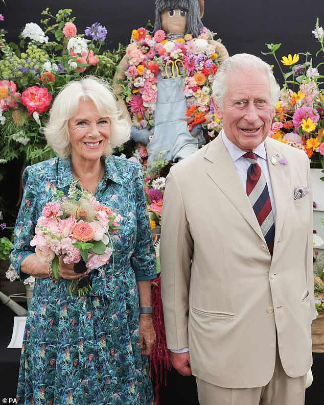 Special guests King Charles, who was made patron of the Royal Horticultural Society on Saturday, and Queen Camilla will make an appearance at The Chelsea Flower Show on Monday.