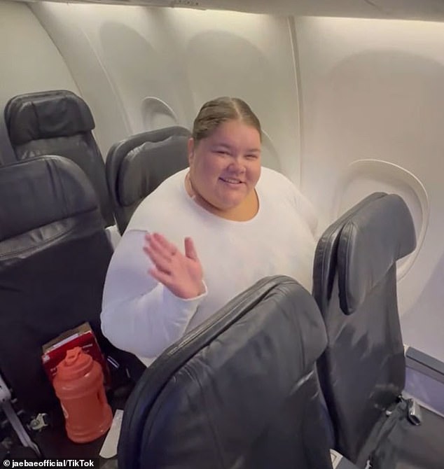 Chaney also recently uploaded a video to her TikTok channel in which the plus-size influencer proudly flies without her portable oxygen tank for the first time in four years.