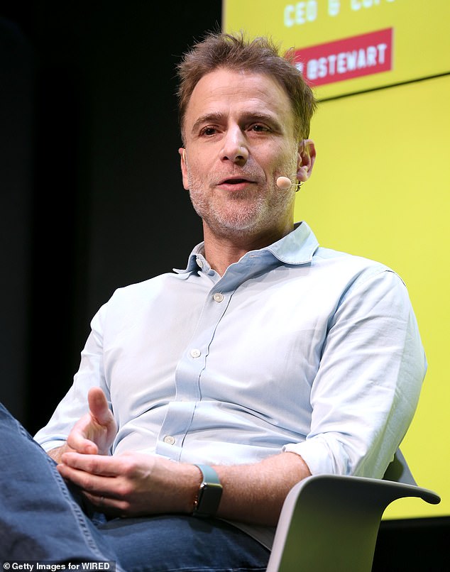 Mint's father, Stewart Butterfield, is the co-founder of Slack.  He is seen at the WIRED25 Summit in 2019.