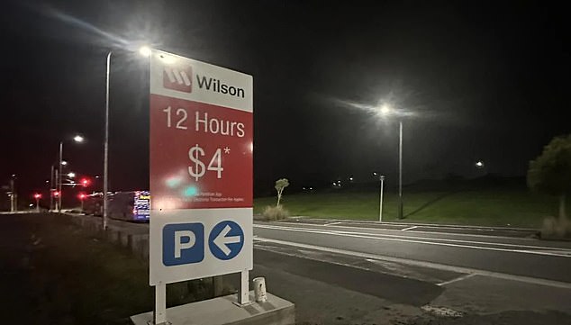 Wilson Parking said more signs were added to all parking lot entry points on April 29.