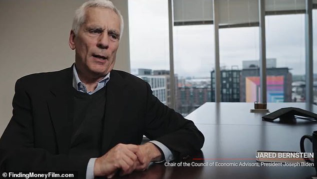 Jared Bernstein, Joe Biden's chief economist, faced difficulties explaining how money works in a documentary or 'Finding The Money', despite his role as Biden's chief economist.