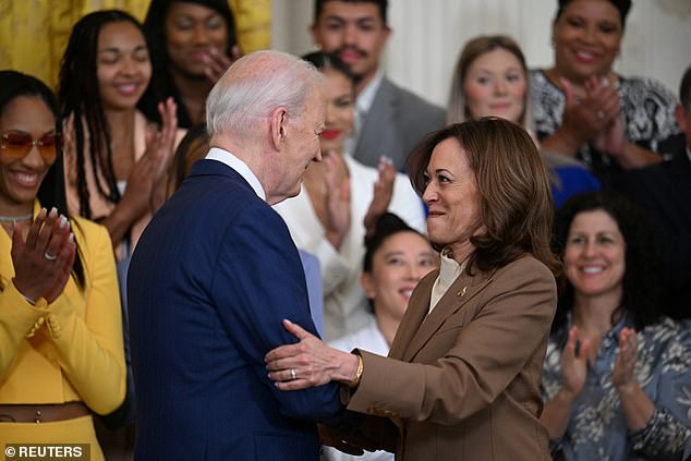 Biden has hinted at a future Kamala presidential run at several public events in recent weeks.