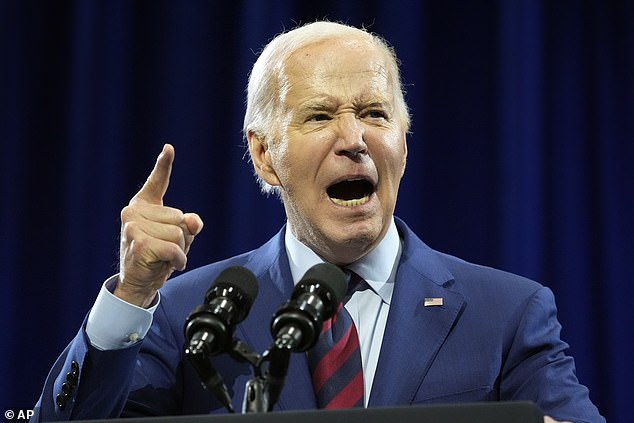 President Joe Biden traveled to the other Wilmington on Thursday, the one in North Carolina, and criticized Republicans for not supporting his stimulus and infrastructure bills, which he said brought clean water to the state.