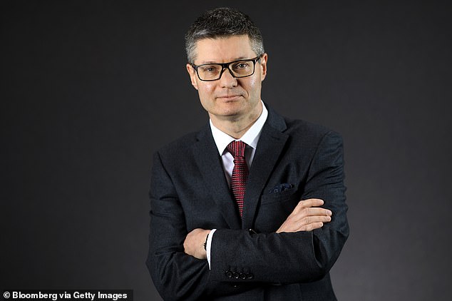 Sales rise: Next, run by Lord Wolfson (pictured), said full-price sales in the 13 weeks to April 27 were 5.7% higher than in the first quarter of last year.