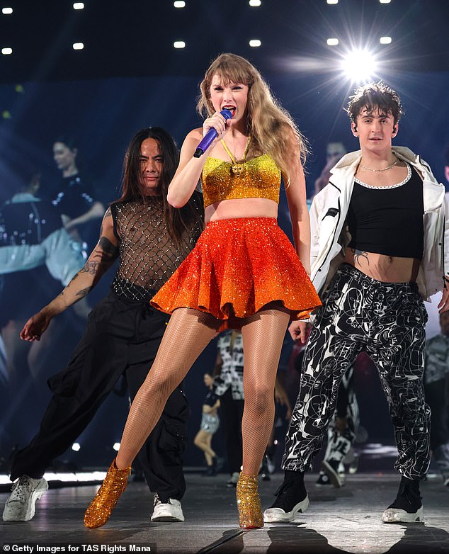 Swift took to Instagram on Sunday to thank her fans in Paris for their support amid her series of shows, where she performed material from her new album for the first time.