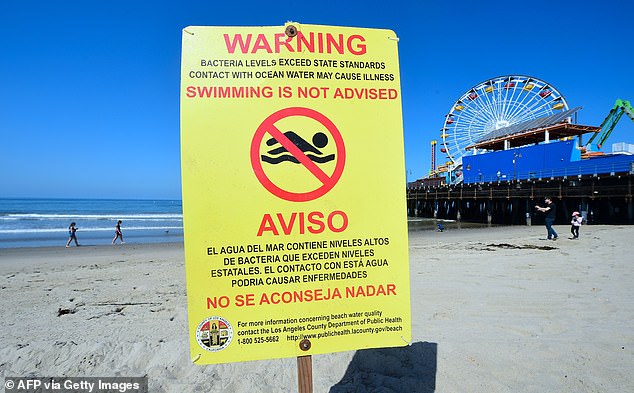 Los Angeles County residents have been advised not to swim at 12 different beaches.