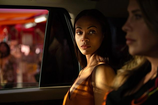 Although many odds pointed in the direction of Demi Moore, acclaimed for her competition debut The Substance, it was Emilia Pérez who ultimately dominated, a Spanish-language musical about a Mexican drug dealer who transforms into a woman (pictured, Zoe Saldana) .