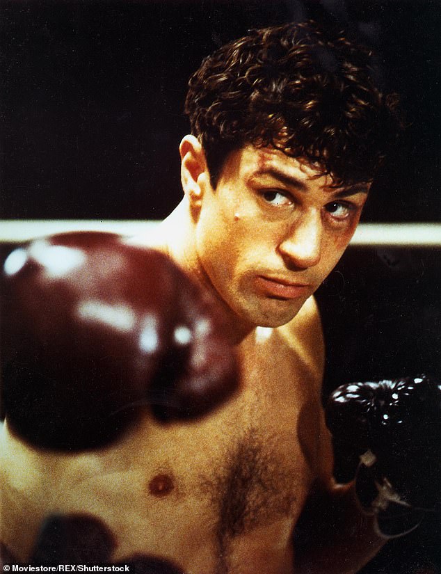 The handsome actor appears in the 1980 film Raging Bull when he was 36 years old.