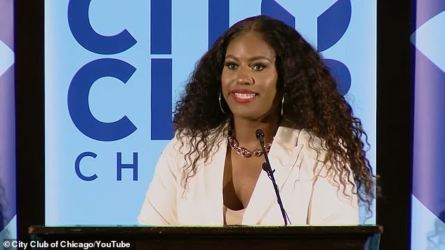Chicago Teachers Union President Stacy Davis Gates (pictured), who doesn't even enroll her own child in public school, wants a $50 billion contract for teachers over the next four years.