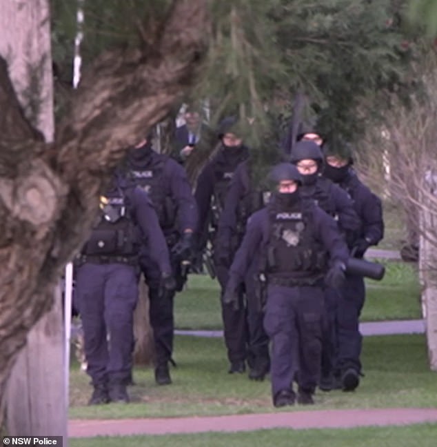Officers from the NSW Cyber ​​Crime Team arrested a 46-year-old man during a raid in Fairfield West on Thursday afternoon.