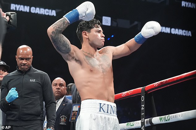 Ryan Garcia tested positive for drugs the day before and the day of his victory over Devin Haney