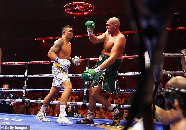 He was shaken badly by Usyk in the ninth round and lost on points to the Ukrainian.