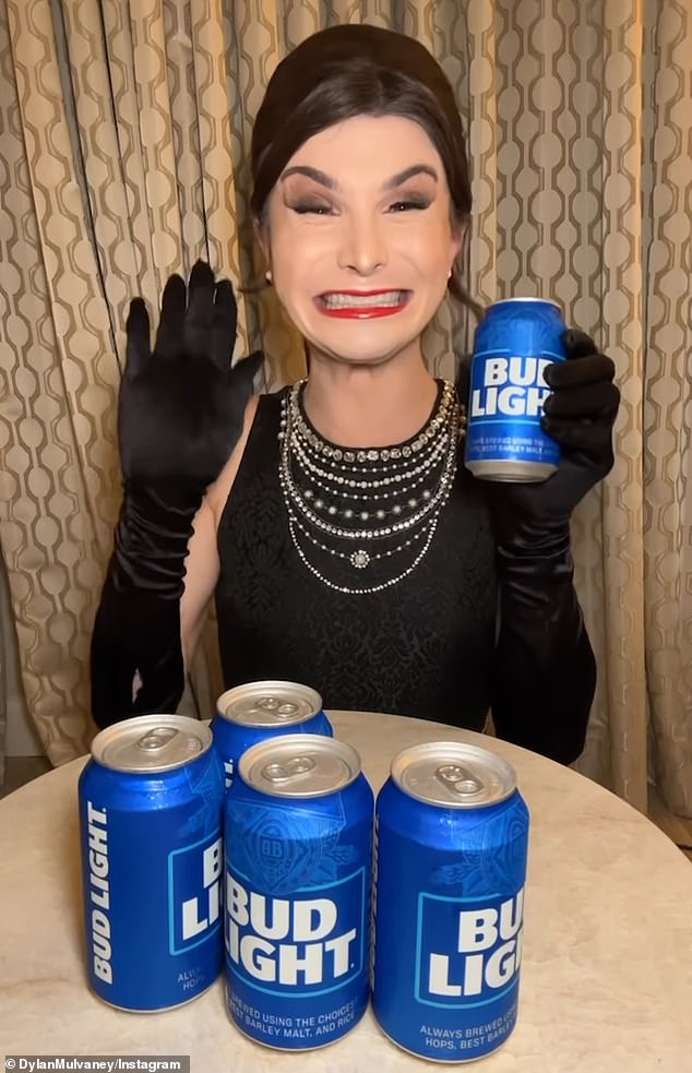 In April of last year, Mulvaney posted a photo on Instagram of a personalized can of Bud Light that the beer sent her to celebrate the '365 days of girlhood' during her transition into womanhood.