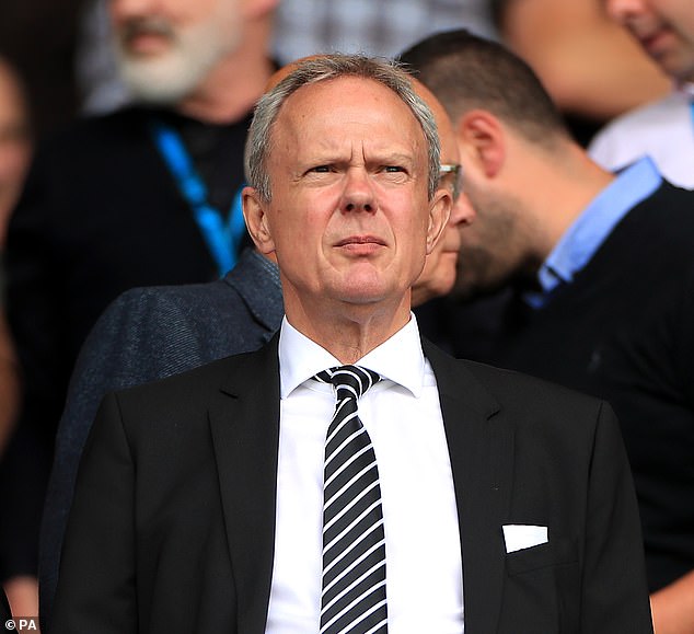 EFL chief executive Trevor Birch pictured in 2019 during his time as an executive at Swansea City.