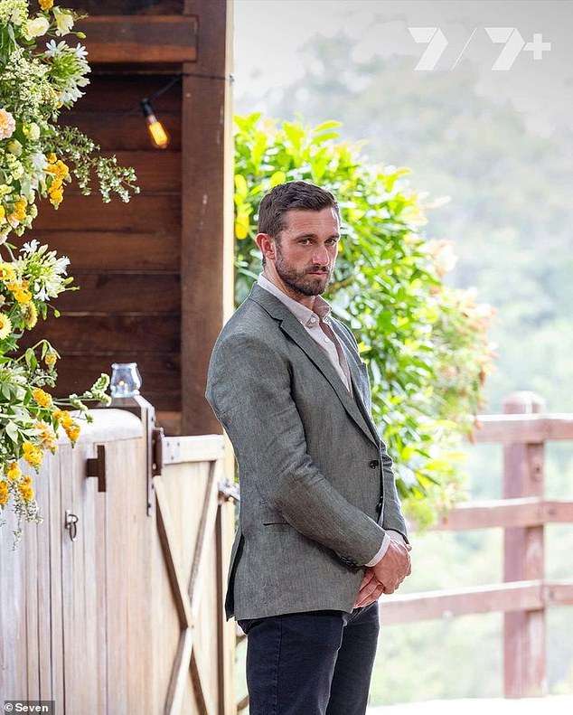 On Tuesday's episode, Joe attended as best man at Farmer Andrew's 2021 season of the show's wedding to Jess.