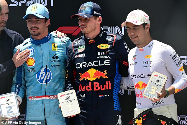 Max Verstappen won the sprint race at the Miami Grand Prix but it was a controversial race