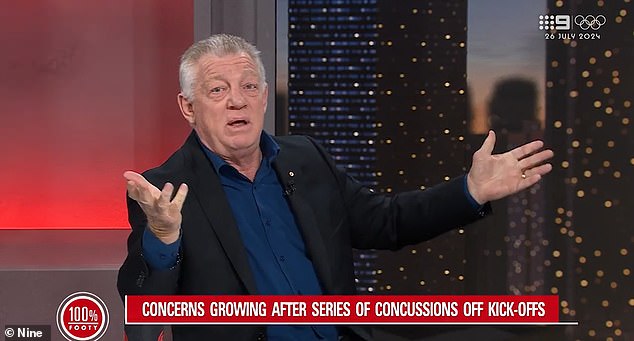 Phil Gould has been fined for his angry outburst on Channel 9 on Monday