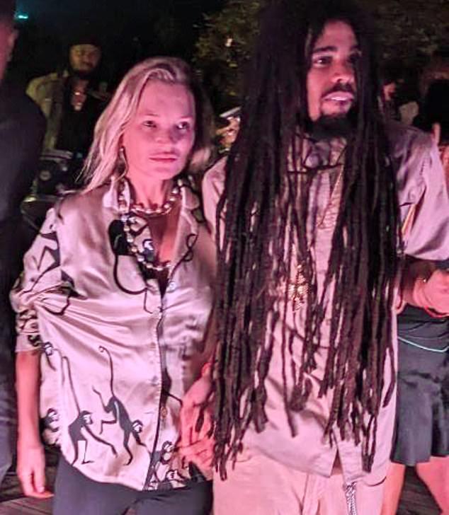 Snaps recently emerged of Kate holding hands with the grandson of reggae star Bob Marley, 27, in Turkey, while she is still known to be in a relationship with her partner Count Nikolai von Bismarck.